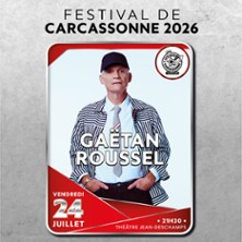 Ga&euml;tan Roussel - Tourn&eacute;e 2026